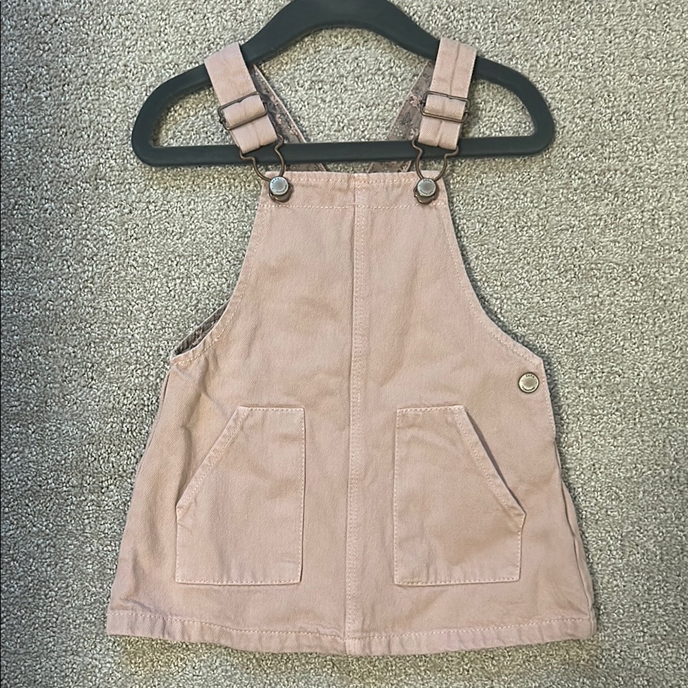 ZARA BABY | Kids Pink Overalls